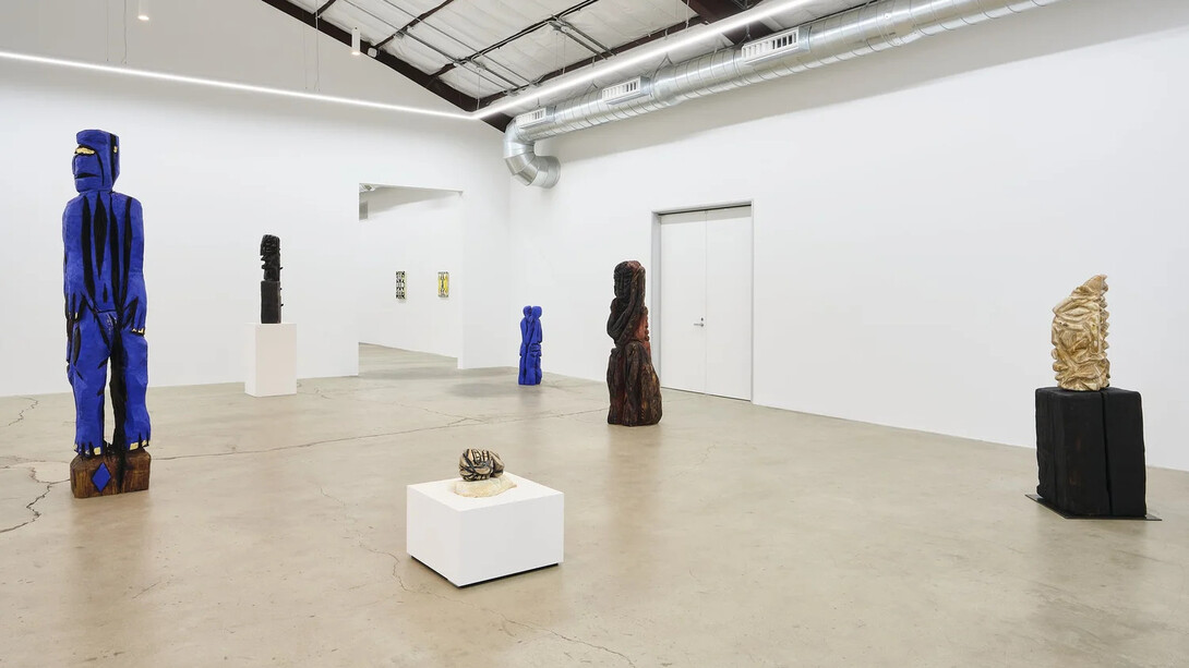 Ryan Schneider, Earth canal, exhibition view. Courtesy of The Pit