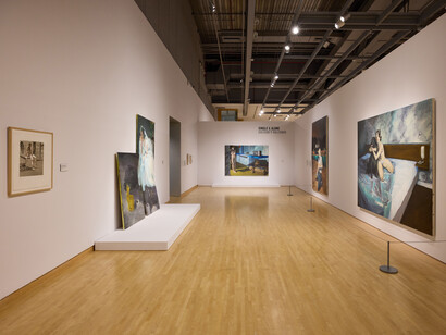 Eric Fischl, Stories told, exhibition view. Courtesy of Phoenix Art Museum