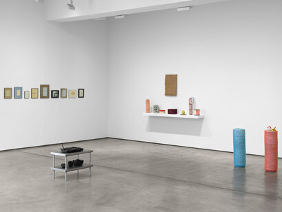 Veronica Ryan, Retrieval, exhibition view. Courtesy of Paula Cooper Gallery