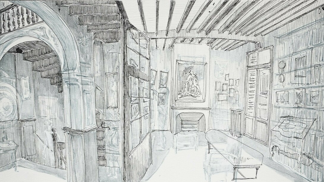 Elina Kulich, Présences. Avec l'aimable autorisation du Musée Jean-Jacques Henner © Elina Kulich