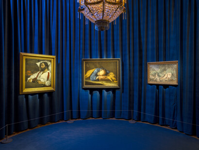 Various artists, The empire of sleep, exhibition view. Courtesy of Musée Marmottan Monet