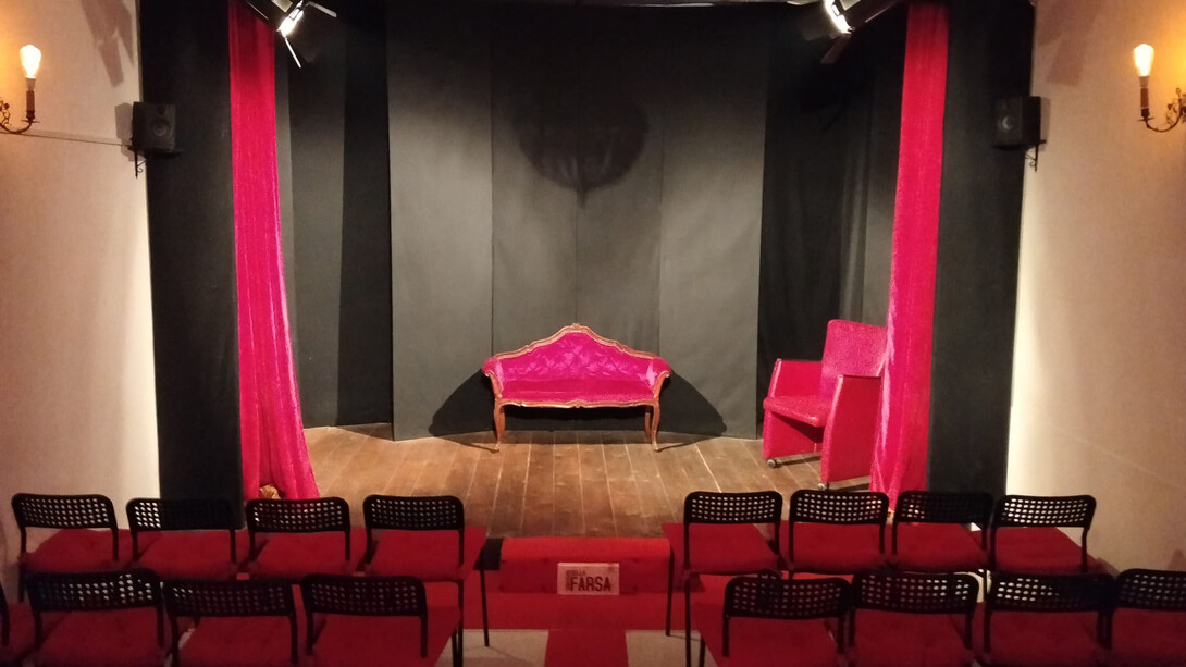 View of the Piccolo Teatro di Prova, where the show takes place. Courtesy of Piccolo Teatro di Prova