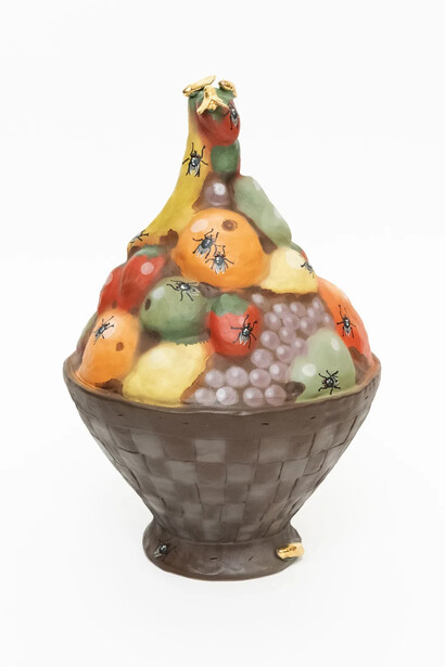 Sarah Allwine, Like a fly in amber, 2023. Courtesy of David B. Smith Gallery