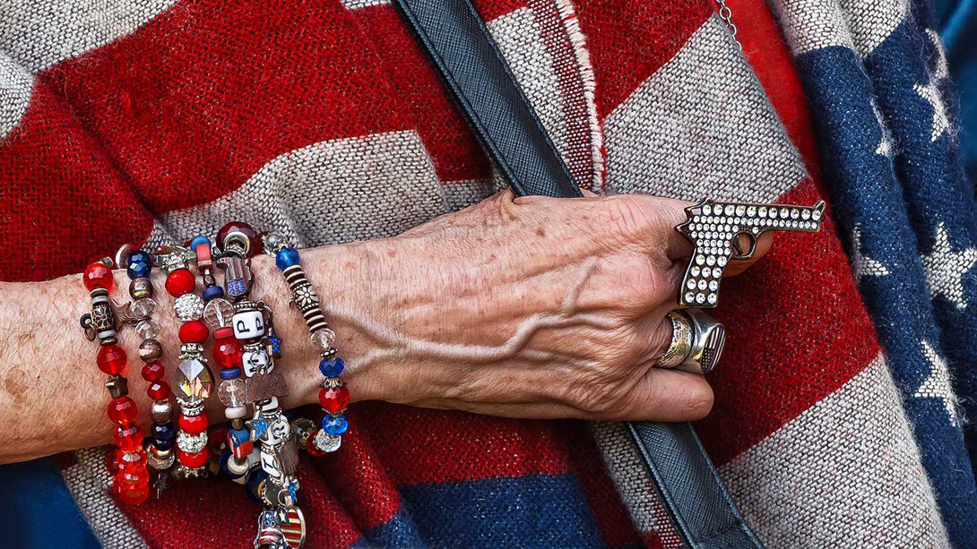 Anastasia Samoylova, Gun ring, New York, New York, 2024. Courtesy of Norton Museum of Art
