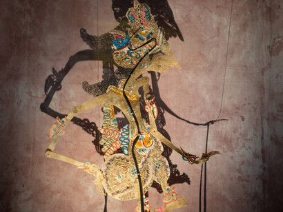 Indah Arsyad, The ultimate breath, exhibition view. Courtesy of Weltmuseum Wien