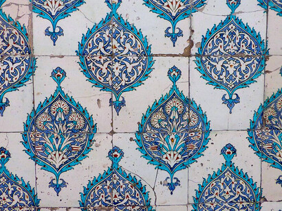 Ottoman tiles in Topkapı Palace, Istanbul