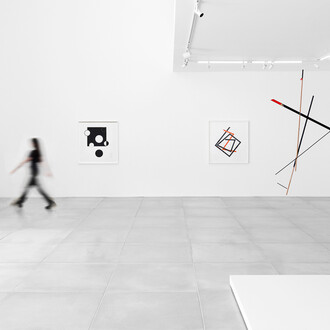 Macaparana, Forma/Ritmo, vista da exposição. Cortesia da Galeria Simões de Assis