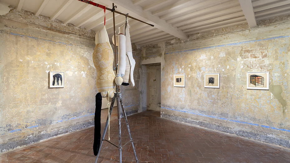 Berlinde De Bruyckere, Same old, same old, exhibition view. Courtesy of Galleria Continua