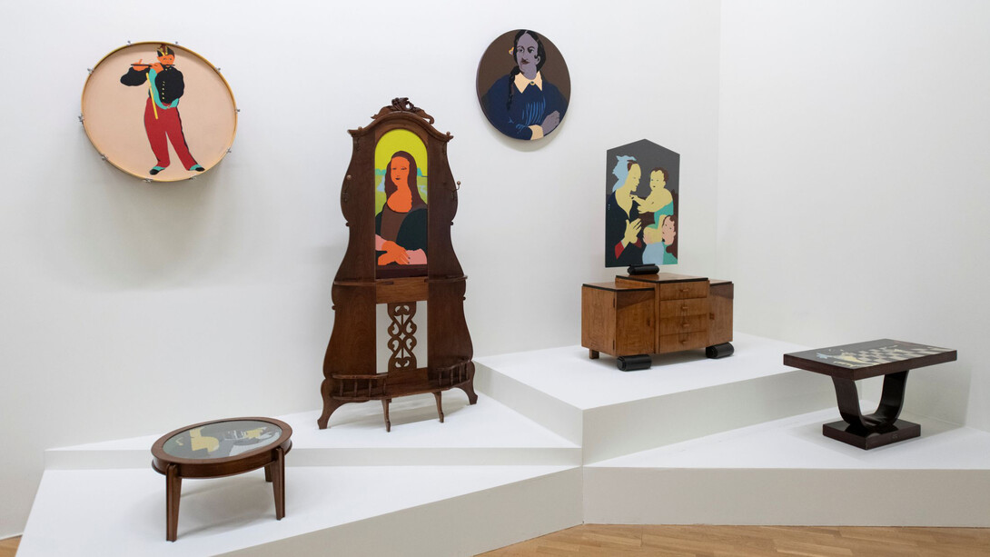 Beatriz González, La imagen en tránsito, vista de la exposición. Cortesía de la Pinacoteca