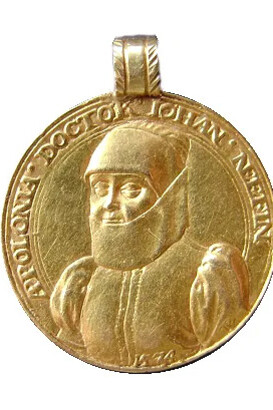 Tobias Wolff, Medaille mit dem Portrait der Apollonia Neefe, 1574. Mit freundlicher genehmigung der Kunstsammlungen Chemnitz