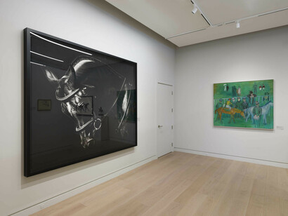 Various artists, Soft reins, exhibition view. Courtesy of Acquavella Gallery