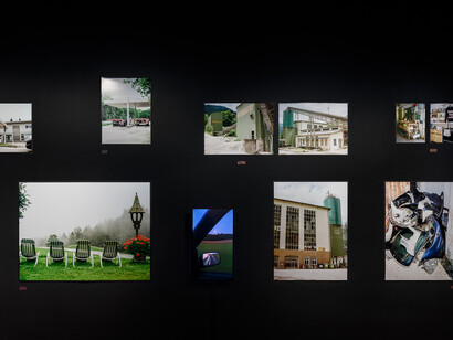 Sophie Mercedes Köchert, Salzkammergut selected II, ausstellungsansicht. Mit freundlicher genehmigung von Francisco Carolinum Linz