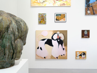 Various artists, Unapologetic, exhibition view. Courtesy of P21 Gallery