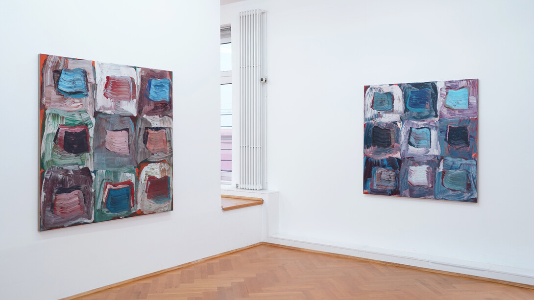 Verschiedene künstler, Fields unbound, ausstellungsansicht. Mit freundlicher genehmigung von Bernhard Knaus Fine Art