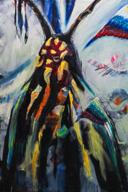 Telma Gadelha, Asas do careta (detail). Courtesy of the artist and A Gentil Carioca