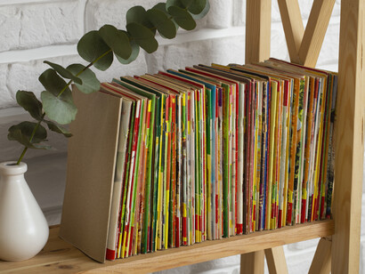Crowded manga shelves reflecting the widespread demand for stories that explore loss, responsibility, and consequence