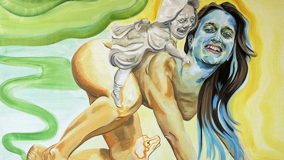 Ilke Cop, Grin II (detail), 2025. Courtesy of Tatjana Pieters