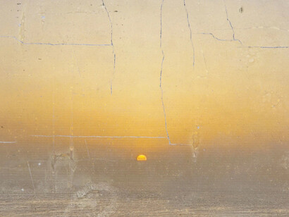 Matthew Brandt, January sky XXXXXII (detail), 2025. Courtesy of Haines Gallery