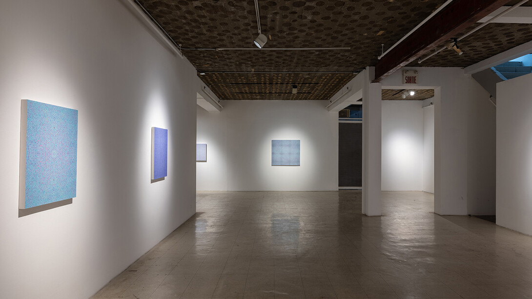 Christine Nobel, Notes cosmiques, vue d'exposition. Avec l'aimable autorisation d'Art Mûr