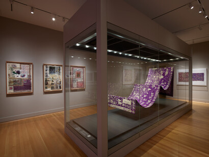 The flower, the labor, and the sea, exhibition view. Courtesy of Risd Museum