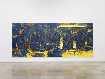 Miguel Marina, Hasta aquí, vista de exhibición. Cortesía del Museo Patio Herreriano