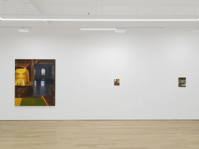 Keiran Brennan Hinton, Change of scenery, exhibition view. Courtesy of Charles Moffett Gallery