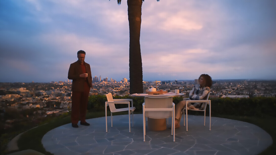 The Studio is an American satirical cringe comedy television series created by Seth Rogen, Evan Goldberg, Peter Huyck, Alex Gregory, and Frida Perez