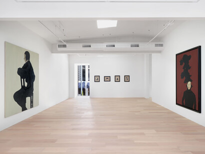 Adam Alessi, Fullmoon, exhibition view. Courtesy of Hoffman Donahue Gallery