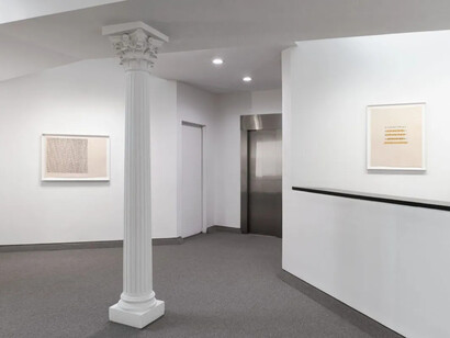 Mel Bochner, Editions, 1970-1979, exhibition view. Courtesy of Krakow Witkin Gallery