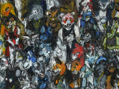 Dillan Conniff, Convention group photo 4 (detail). Courtesy of Good Mother Gallery