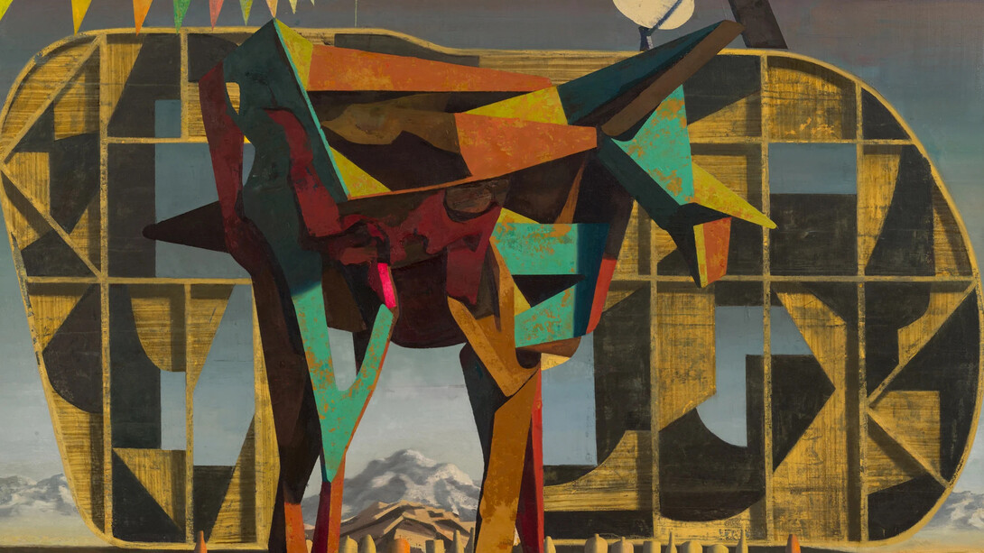 Daniel Dove, Bombay beach 1 (detail), 2025. Courtesy of Philip Martin Gallery