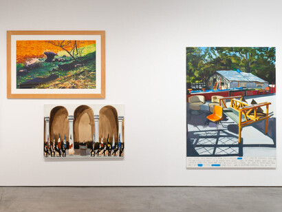 Various artists, Nachleben. Every image is a potential painting, exhibition view. Courtesy of Es Baluard Museu d'Art Contemporani de Palma