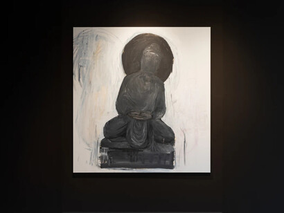 Hyeonkyeong You, Fly, from the days I considered leaving, exhibition view. Courtesy of Enseoul Gallery