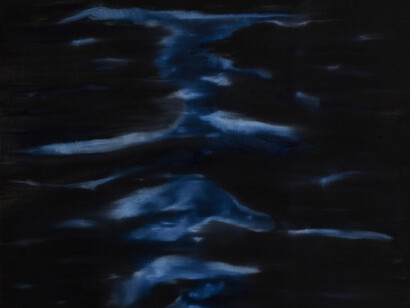 Cristina Portela, Como un fantasma, feroz y fatal (detalle), serie De noche el agua sueña que es aire, 2023. Cortesía de Ungallery