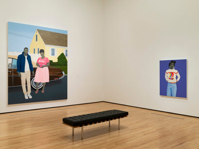 Amy Sherald, American sublime, exhibition view. Courtesy of BMA