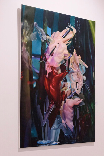 CrocodilePower, Tender systems, exhibition view. Courtesy of Resident Art Gallery