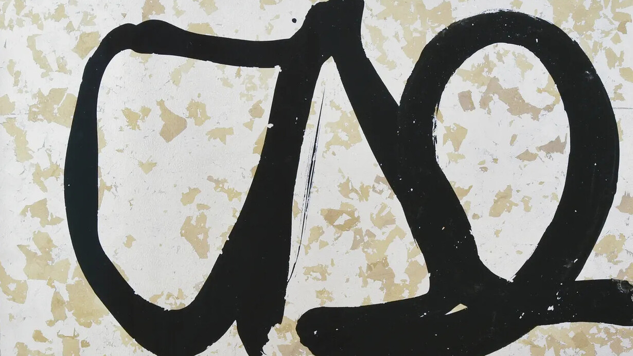 Max Gimblett, Symbols of the chinese universe, 2021. Courtesy of Gow Langsford Gallery