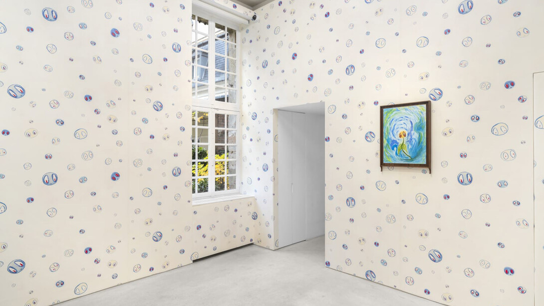 Precious Okoyomon, It’s important to have ur fangs out at the end of the world, exhibition view. Courtesy of Mendes Wood DM