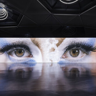 Emilija Škarnulytė, Waters call me home, ausstellungsansicht. Mit freundlicher genehmigung des Kunsthauses Graz