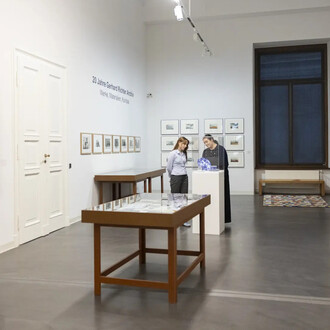 20 jahre Gerhard Richter Archiv. Werke, materialien, kuriosa, ausstellungsansicht. Mit freundlicher genehmigung des Albertinums