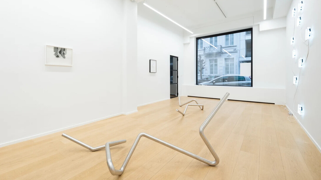 Quentin Lefranc, Là, exhibition view. Courtesy of QG Gallery