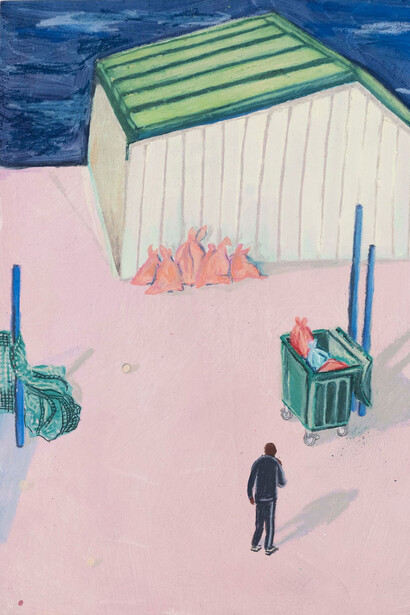 Selina Ursprung, Out of place two (detail), 2025. Mit freundlicher genehmigung des Museums Franz Gertsch