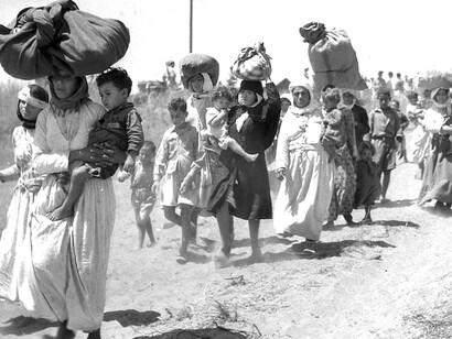 The 1948 Arab–Israeli War, also known as the First Arab–Israeli War, followed the civil war in Mandatory Palestine as the second and final stage of the 1948 Palestine war