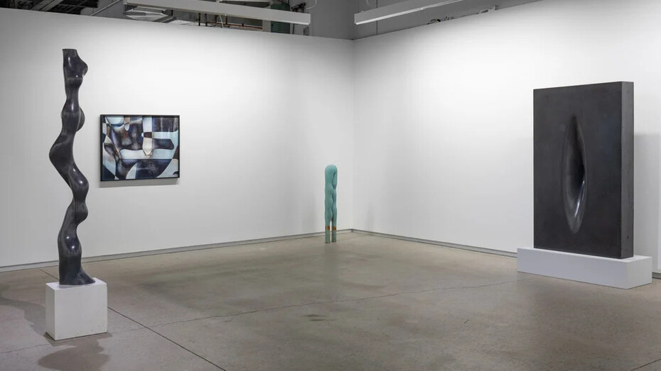 Michel de Broin, Triste entropique, vue d'exposition. Avec l'aimable autorisation de la Blouin Division