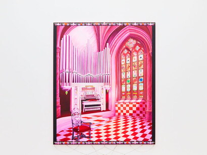 Rachael Tarravechia, Heaven sent, vue de l'exposition. Avec l'aimable autorisation de Ceysson & Bénétière