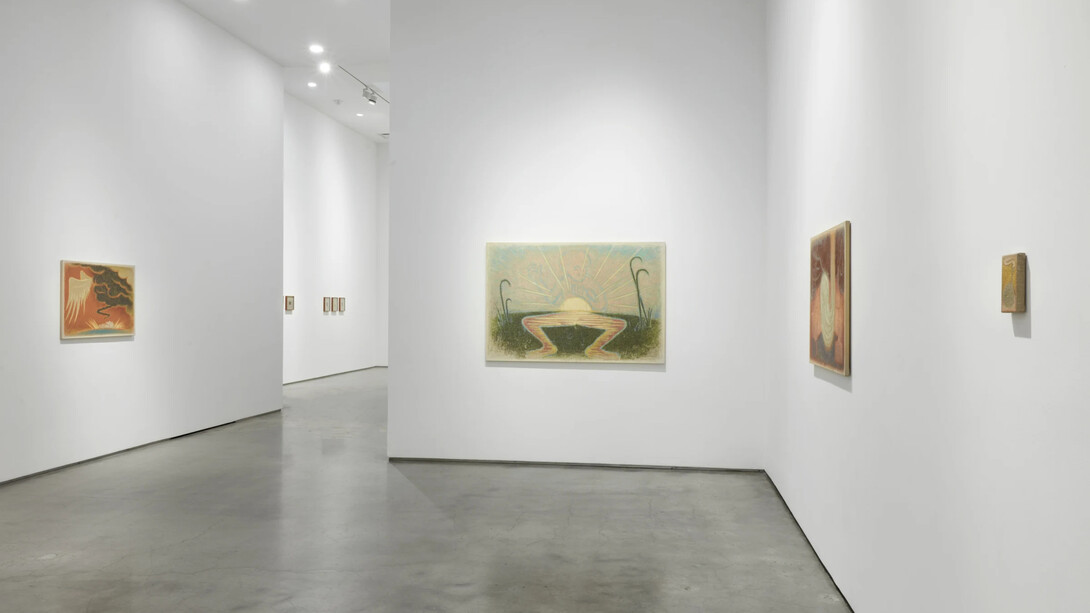 Martyn Cross, Gods shaped of mud, exhibition view. Courtesy of Marianne Boesky Gallery