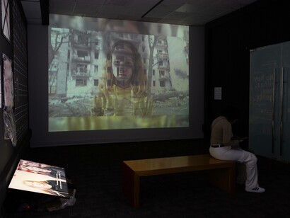 No hay niños, hay gente, vista de exhibición. Cortesía del Museo de la Memoria y los Derechos Humanos