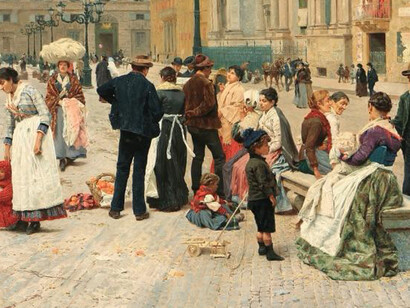 L'Italia dei primi italiani. Ritratto di una nazione appena nata (dettaglio). Per gentile concessione di METS