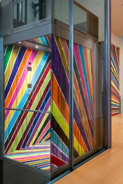 Markus Linnenbrink, Whatwethinkasinsignificantprovidesthepurestairwebreathe, exhibition view. Courtesy of Es Baluard Museu d'Art Contemporani de Palma