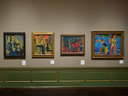 Erich Heckel, exhibition view. Courtesy of Neue Galerie